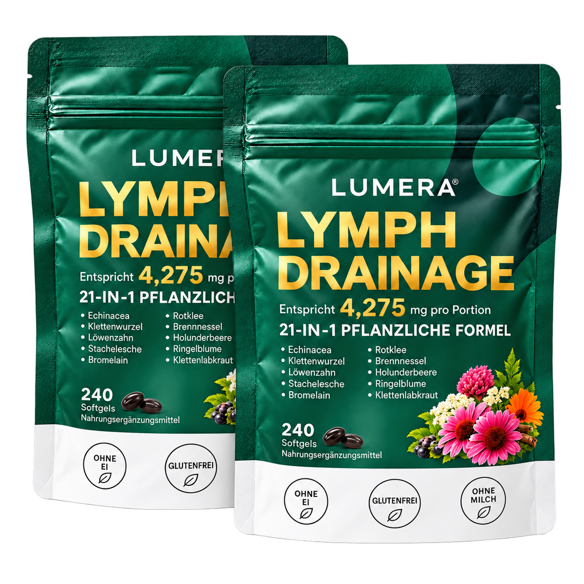 Lumera Lymph-Drainage Softgels.