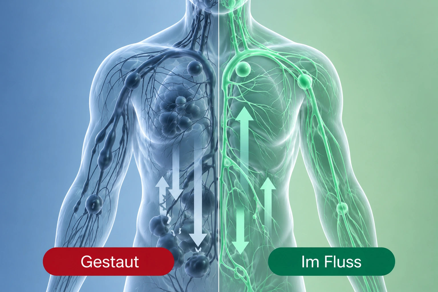 Deiner Lymphe fehlt der Motor
