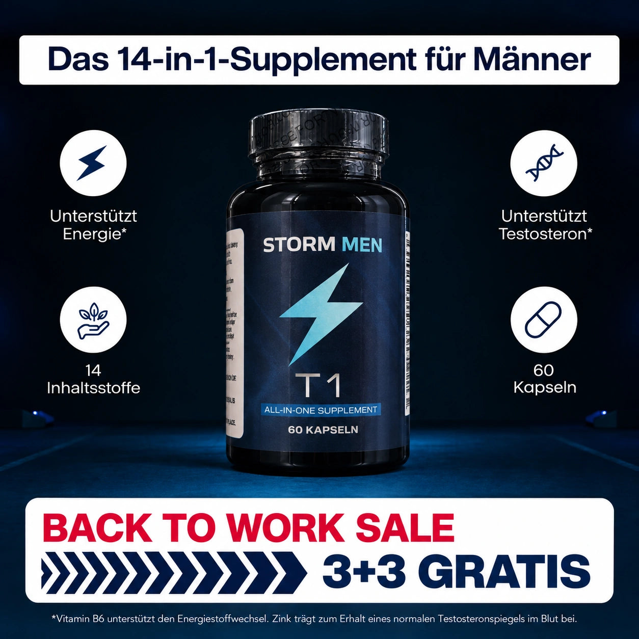 STORM MEN – 14-in-1-Supplement